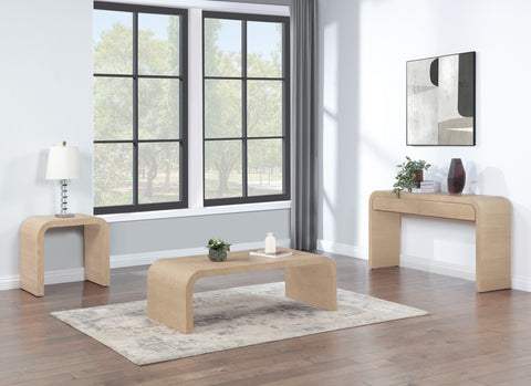 Arden White Oak Wood Coffee Table, 1 Piece