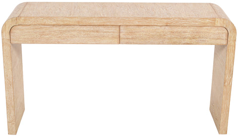 Tulip White Oak Console Table S