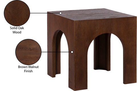 Portnoy Brown End Table E