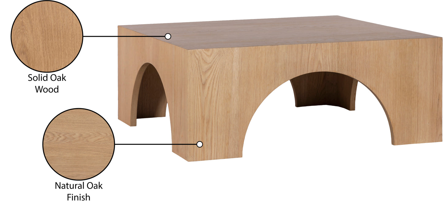 portnoy oak coffee table c