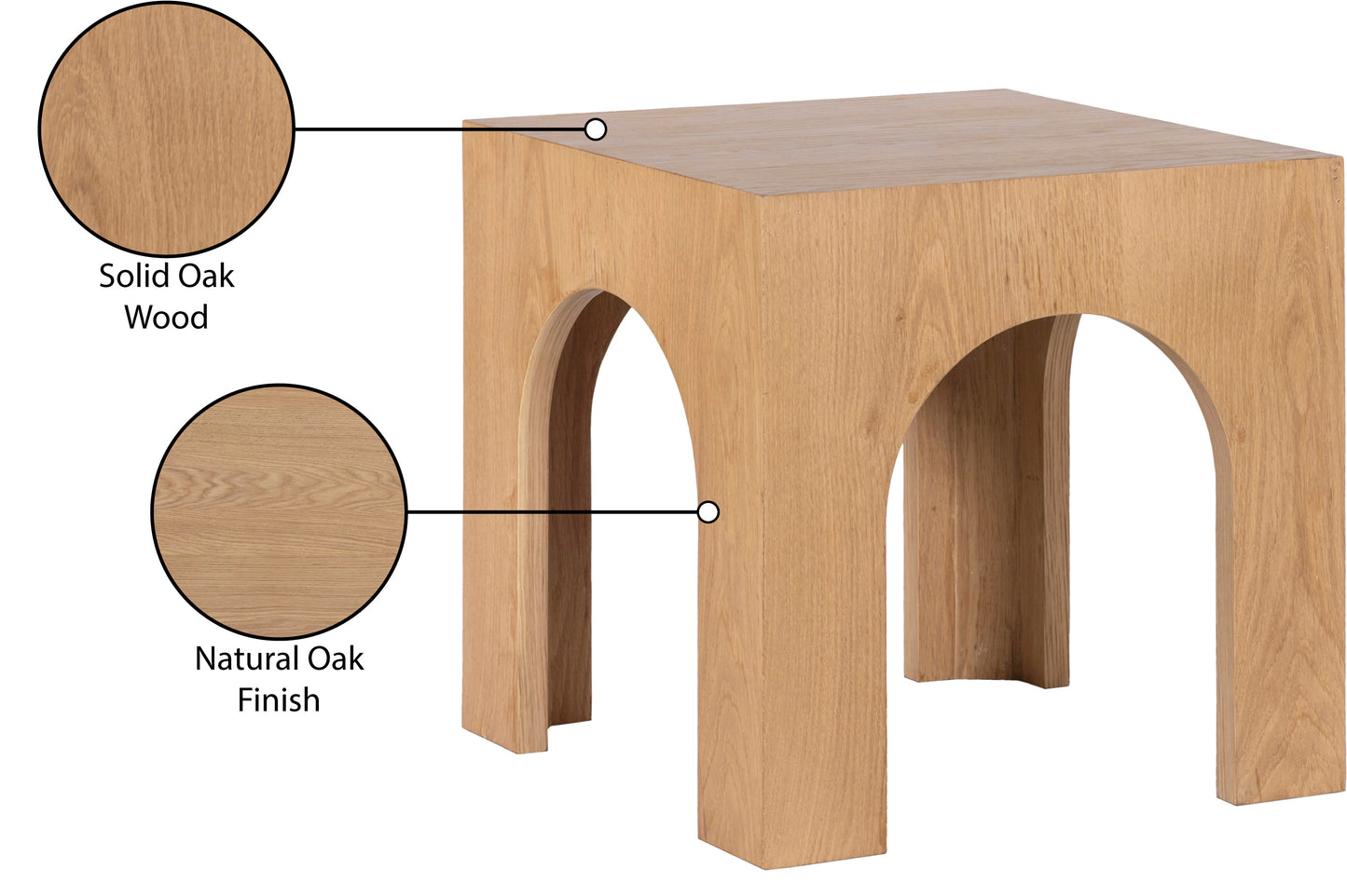 portnoy oak end table e