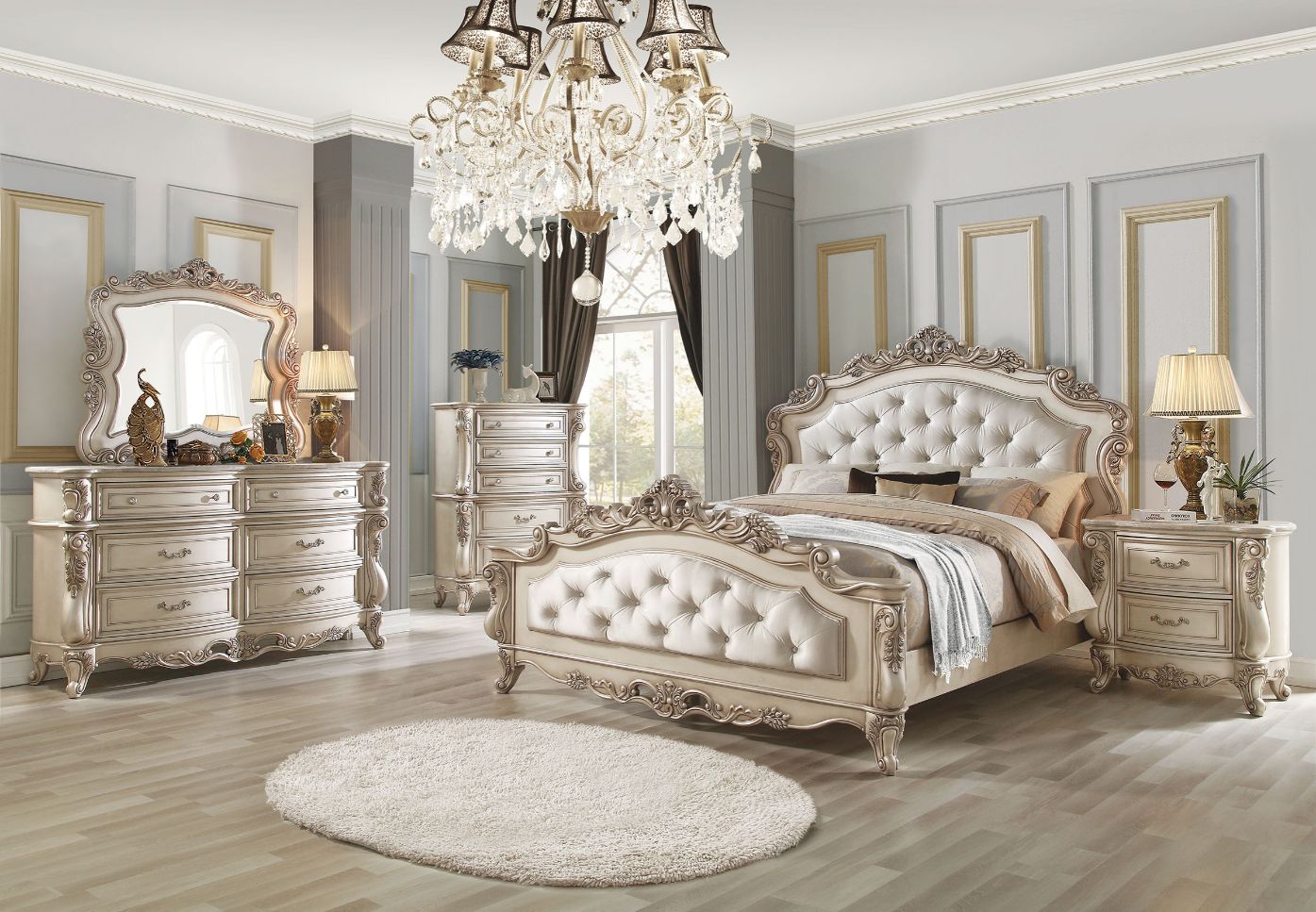 queen bed