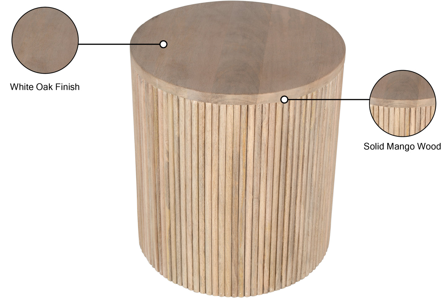 xander natural end table et