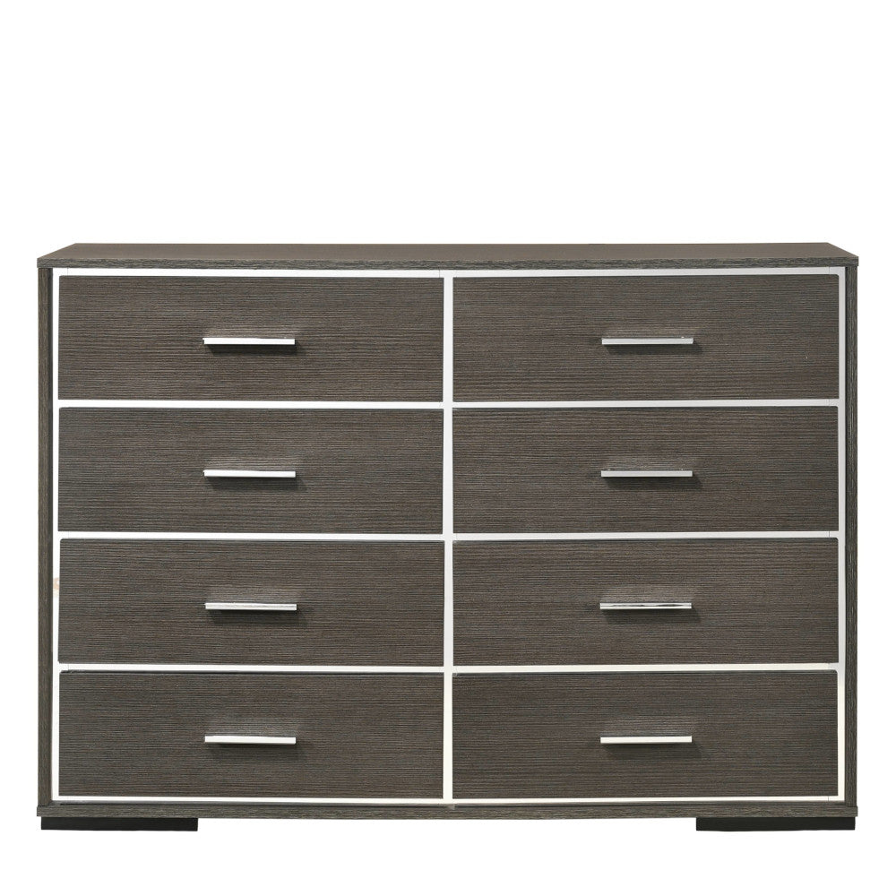 aurelia escher dresser, gray oak finish