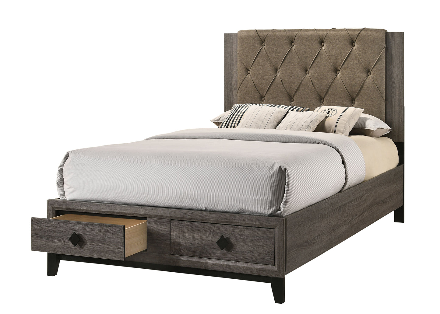 ek bed w/storage