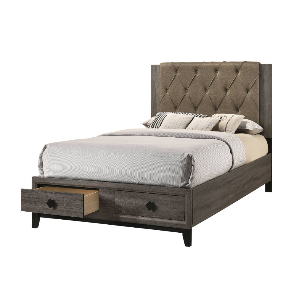 queen bed w/storage