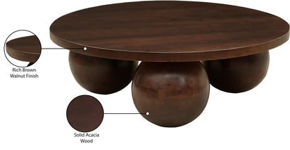 Curve Brown Coffee Table CT