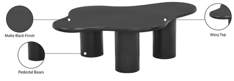 Barbosa Black Coffee Table CT