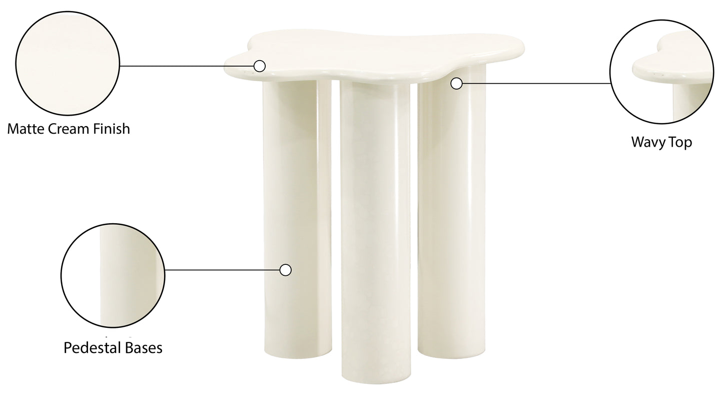 barbosa cream end table et