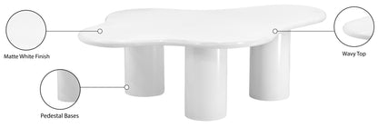 Barbosa White Coffee Table CT