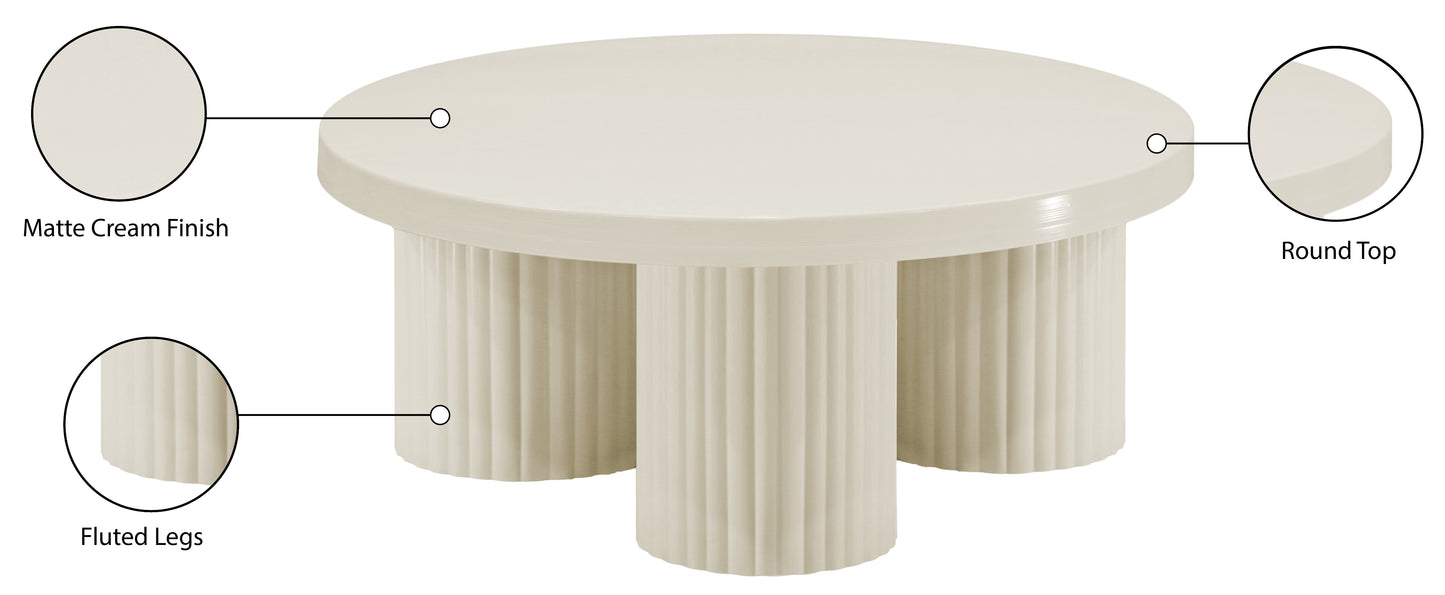 bowtie cream coffee table ct