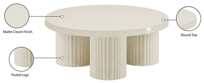 Bowtie Cream Coffee Table CT