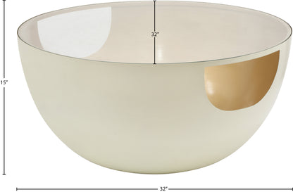 Benito Cream / Gold Coffee Table CT