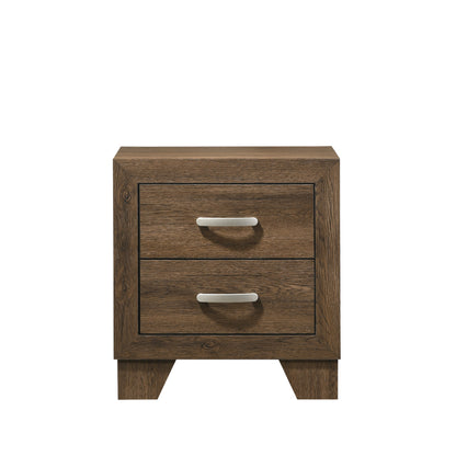 Azrael Nightstand, Oak Finish