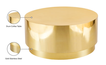 Abby Gold Coffee Table C