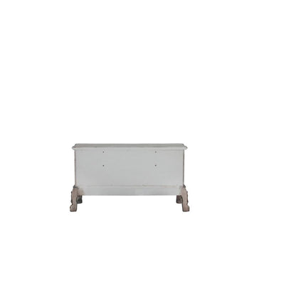 ADITYA Vanity Desk, Vintage Bone White Finish