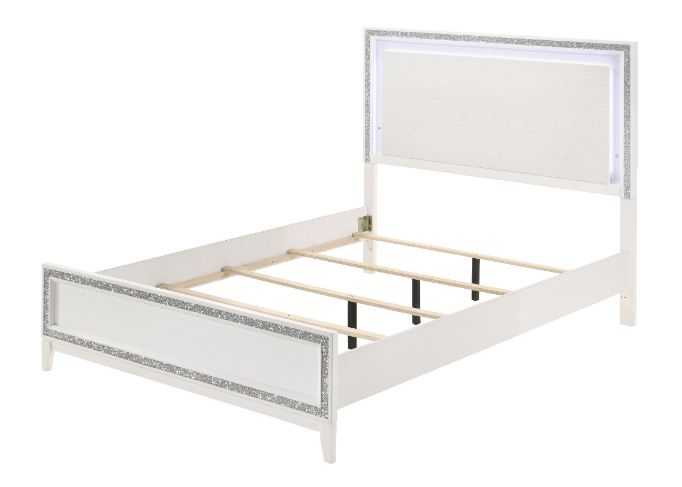 ek bed w/led