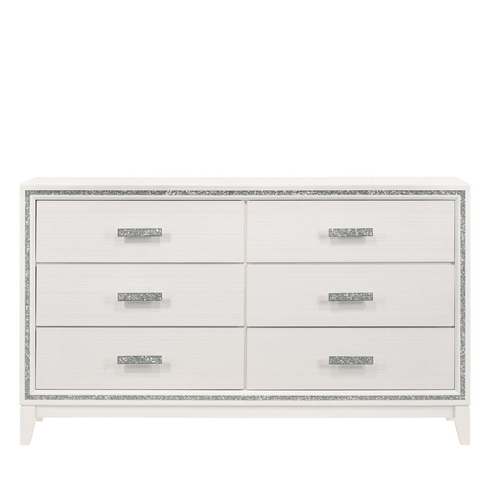 baara dresser, white finish