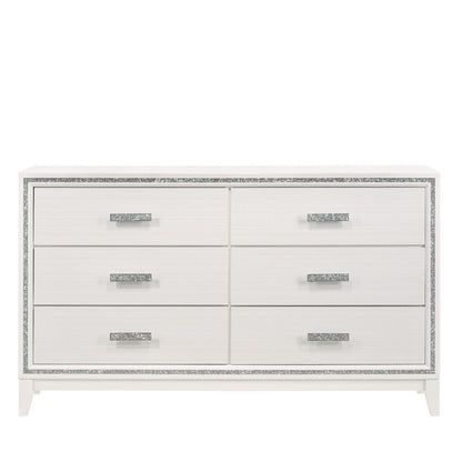 Baara Dresser, White Finish