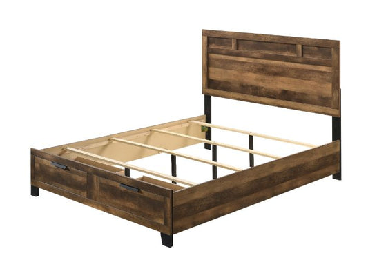 EK BED W/STORAGE