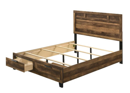 EK BED W/STORAGE