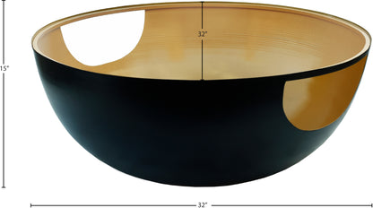 Benito Black / Gold Coffee Table CT