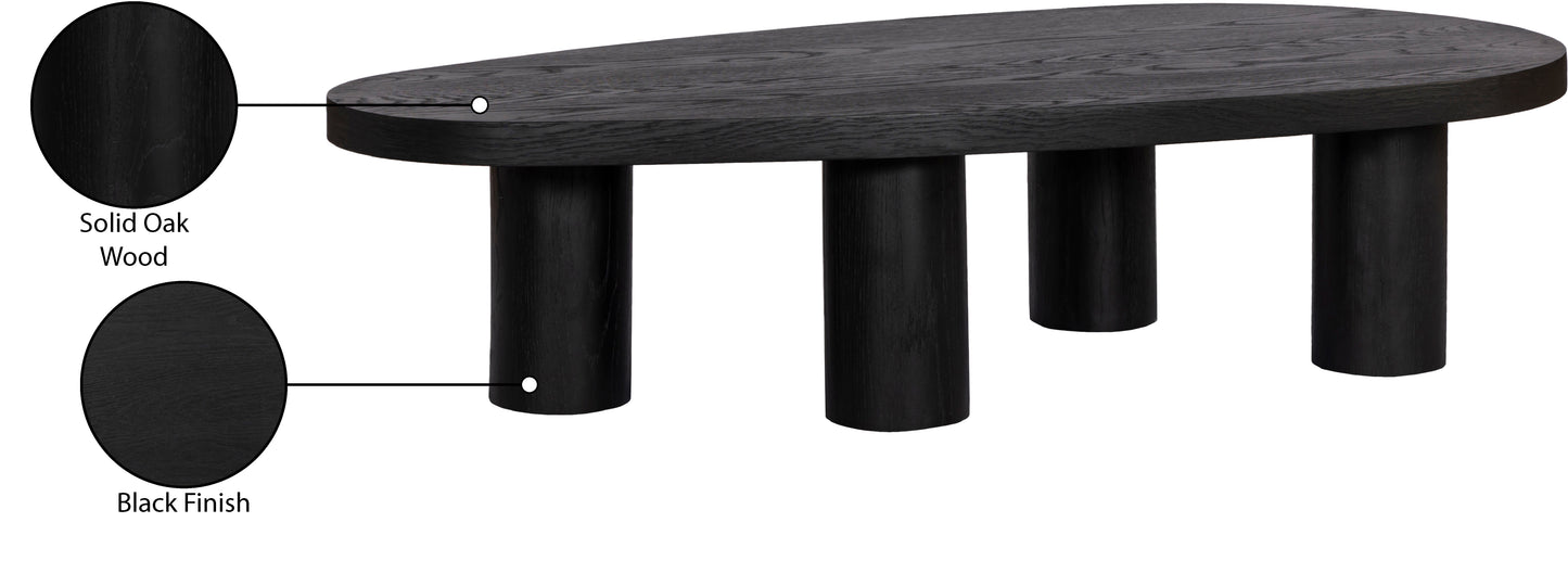 haines black coffee table c