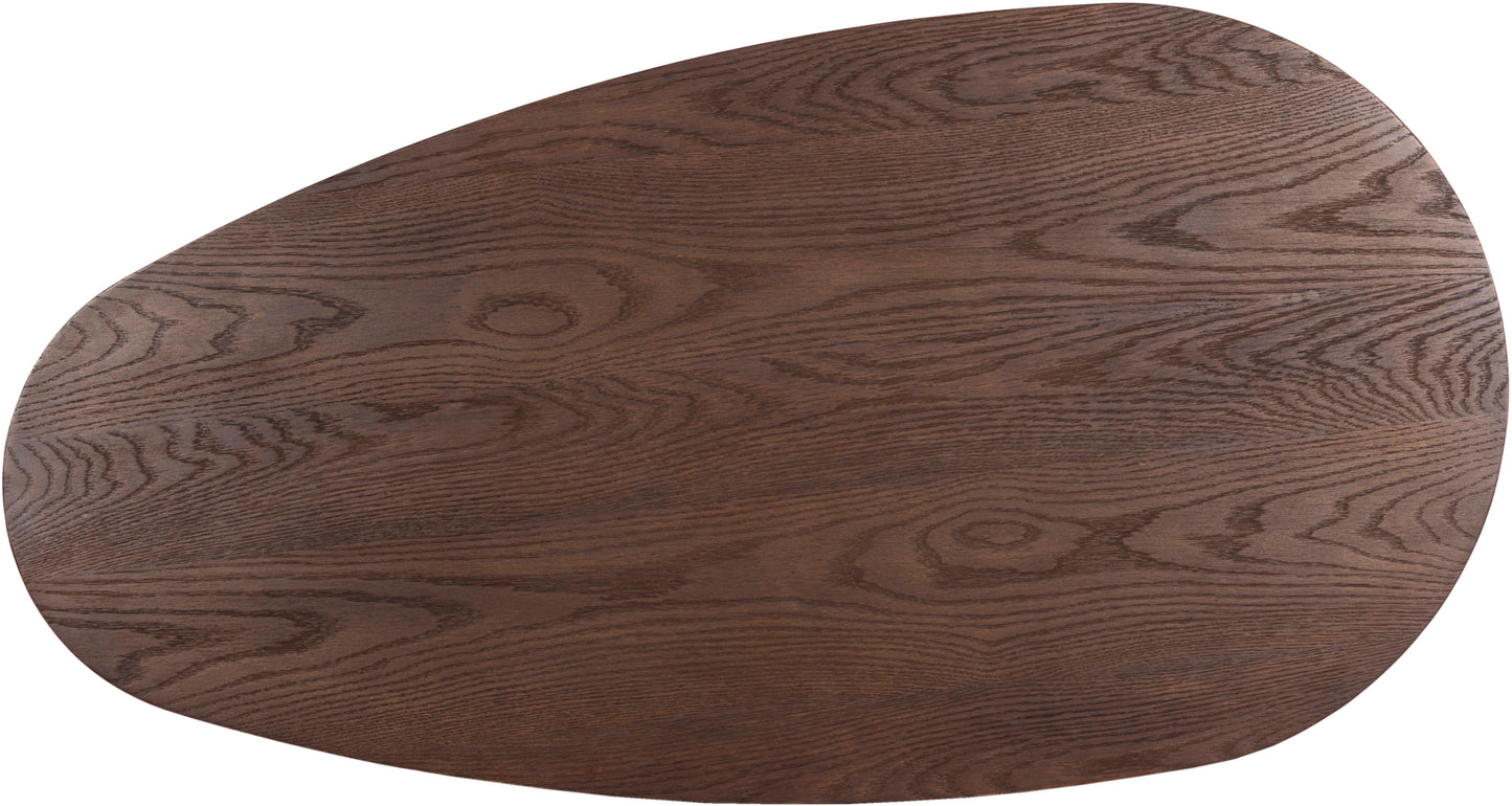 haines brown coffee table c