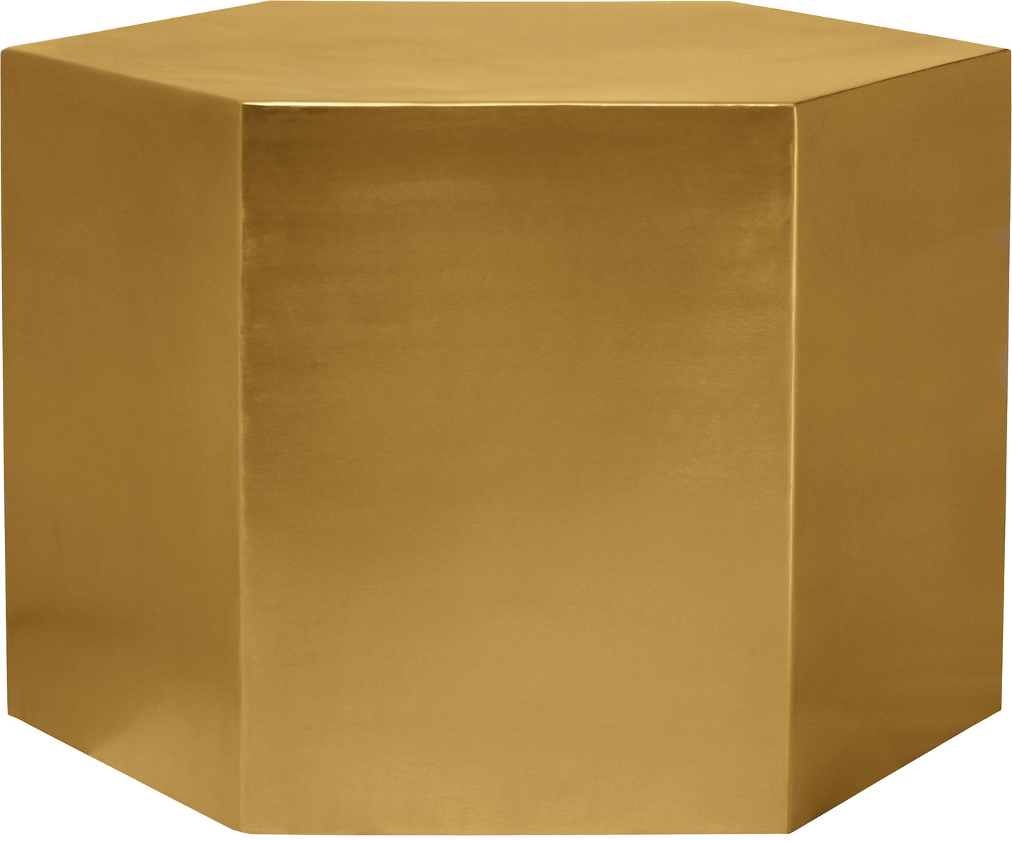 xena brushed gold coffee table ct