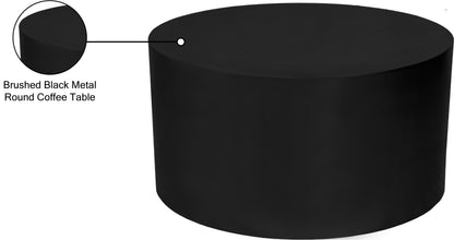 Beacon Matte Black Coffee Table CT