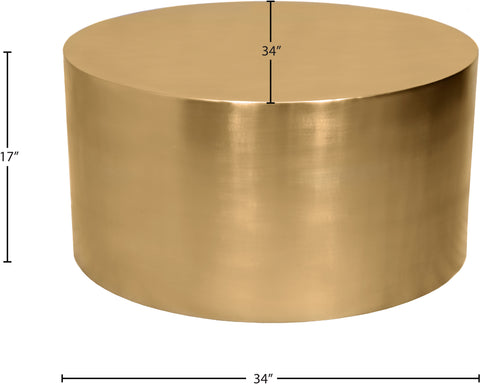 Beacon Brushed Gold Coffee Table CT