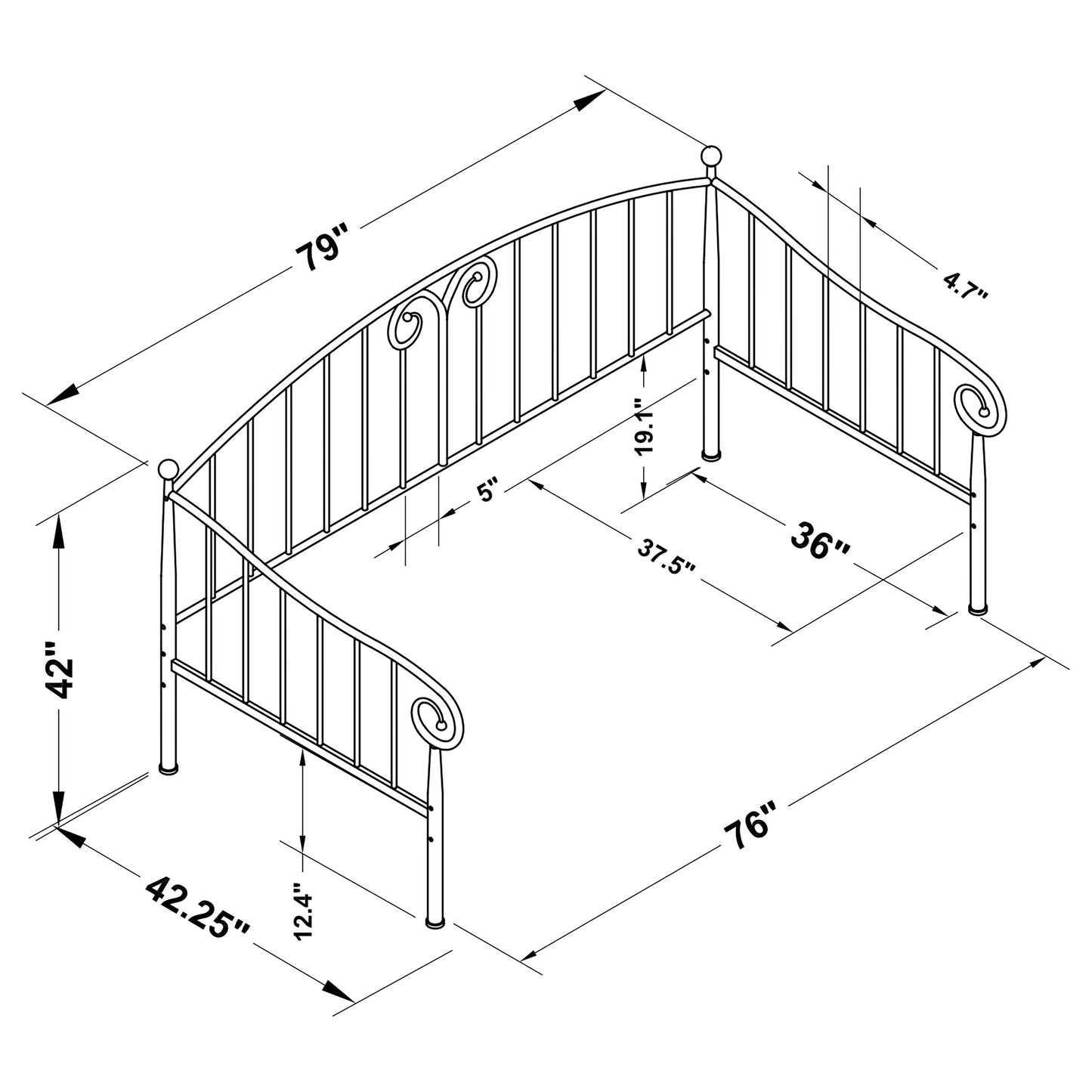 twin daybed