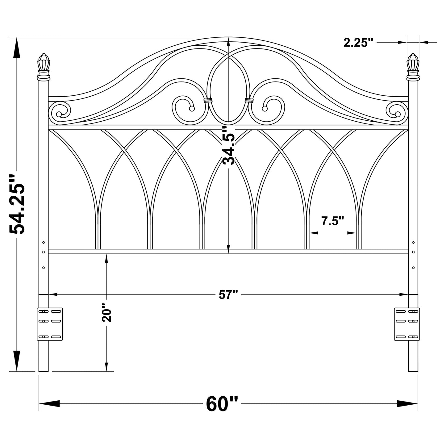 queen / full headboard