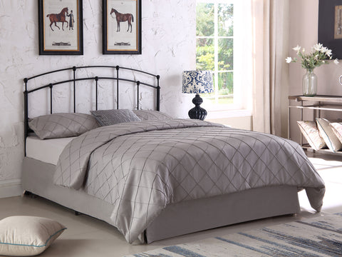 Maeve Metal Queen or Full Open Frame Headboard BlackBlack
