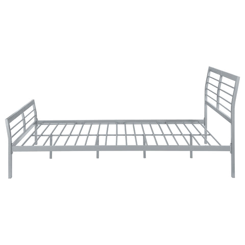 Claremont Metal Queen Open Frame Bed SilverSilver