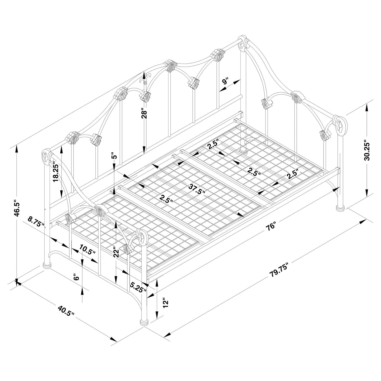 twin daybed