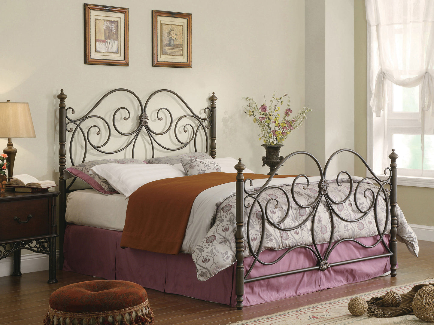 queen headboard / footboard