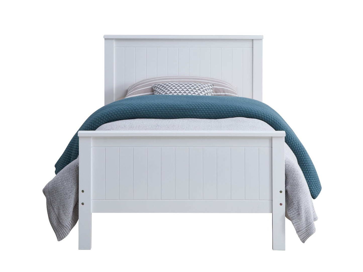 bambina twin bed, white finish