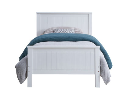 Bambina Twin Bed, White Finish