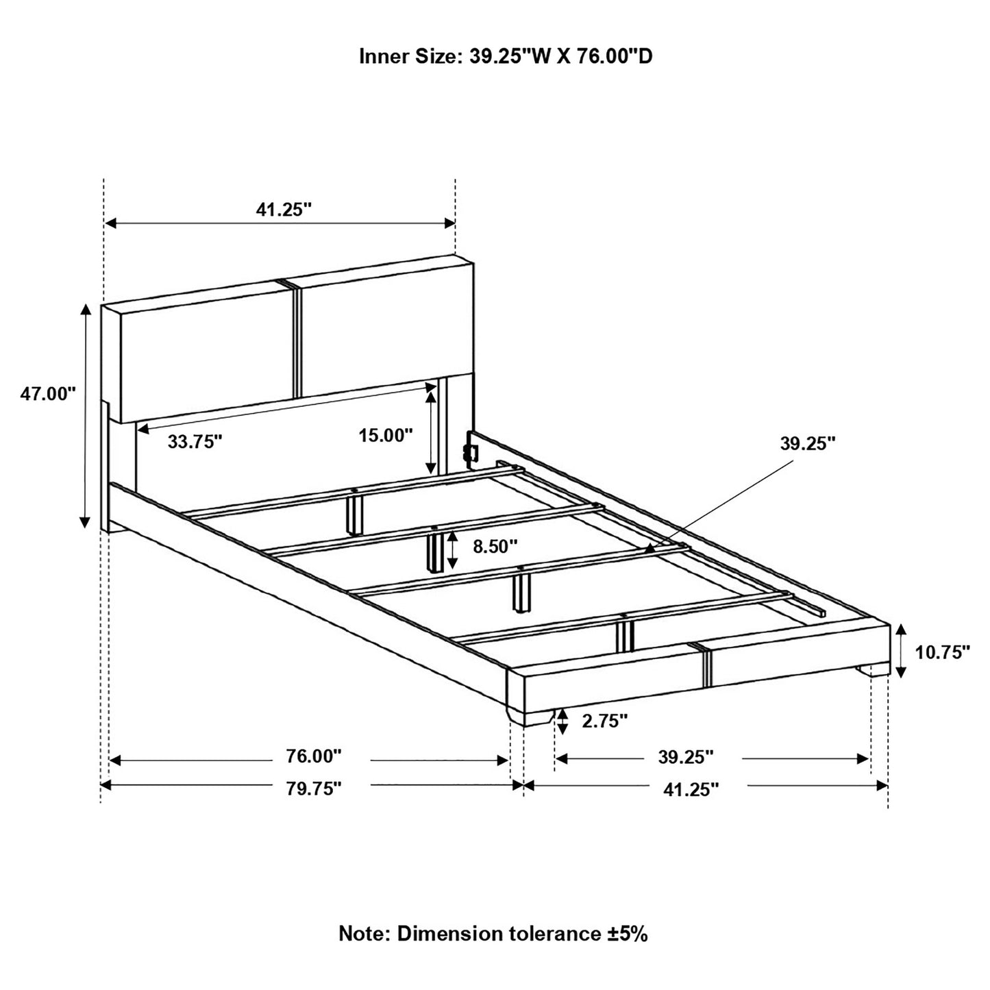 twin bed