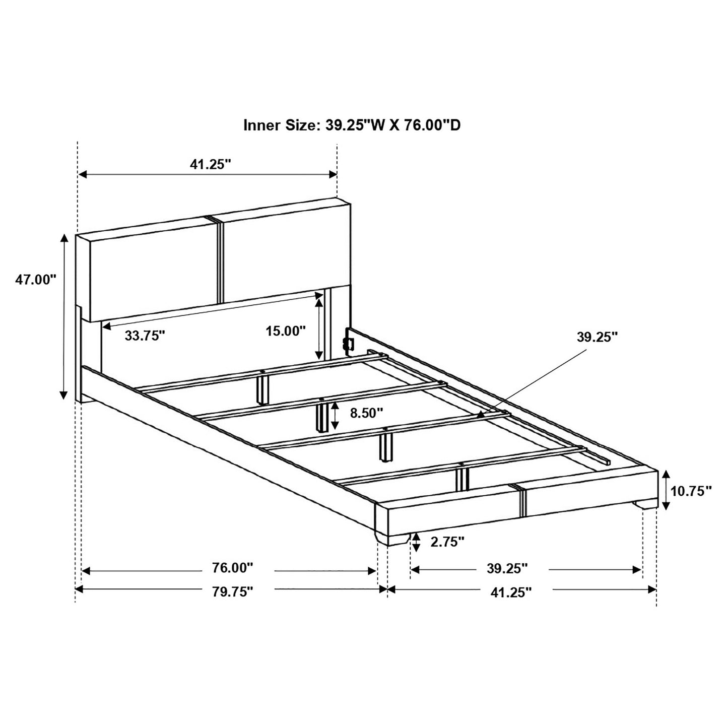 twin bed