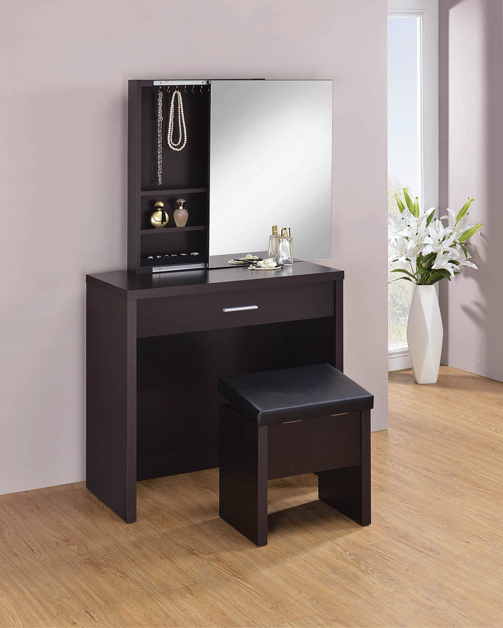 vanity table & mirror