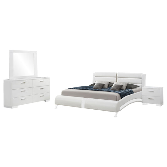 Dani 4-piece Queen Bedroom Set White