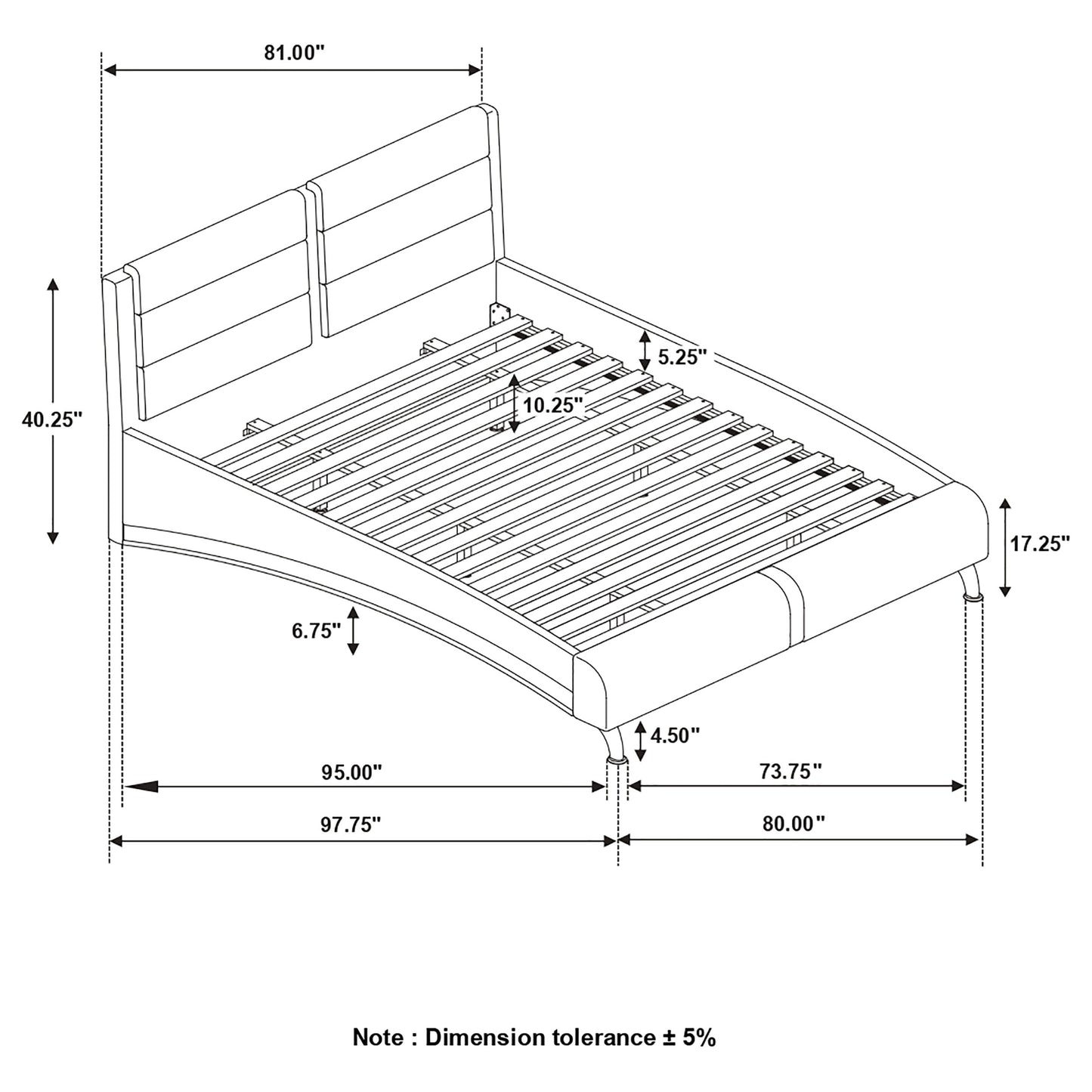 eastern king bed