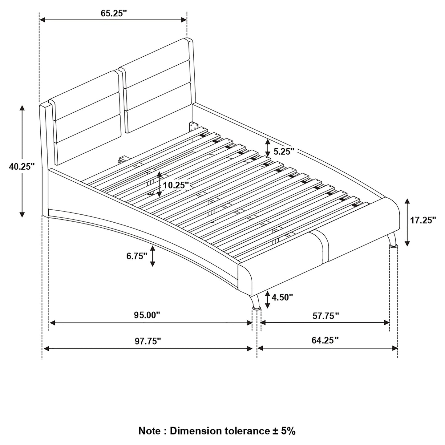 queen bed