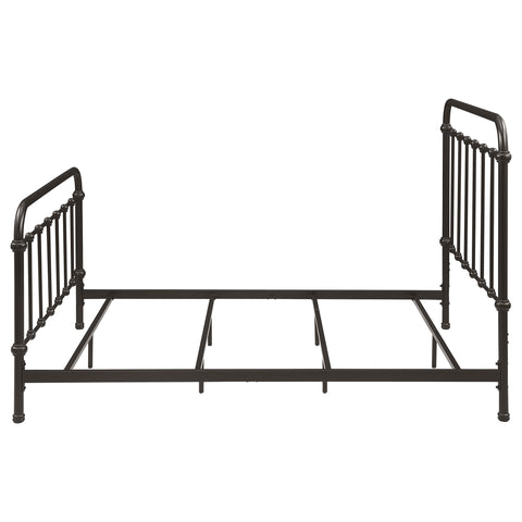 Ophelia Metal Full Open Frame Bed Dark BronzeDark Bronze