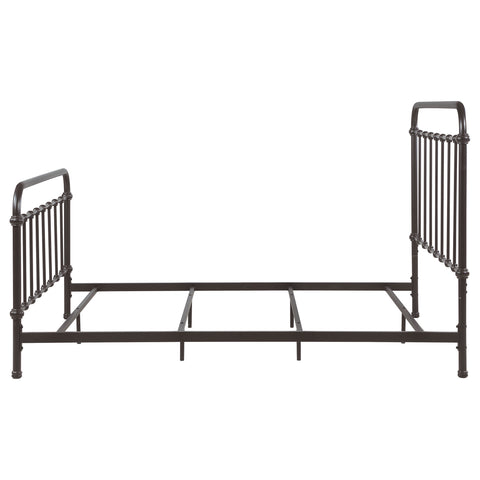 Ophelia Metal California King Open Frame Bed Dark BronzeDark Bronze