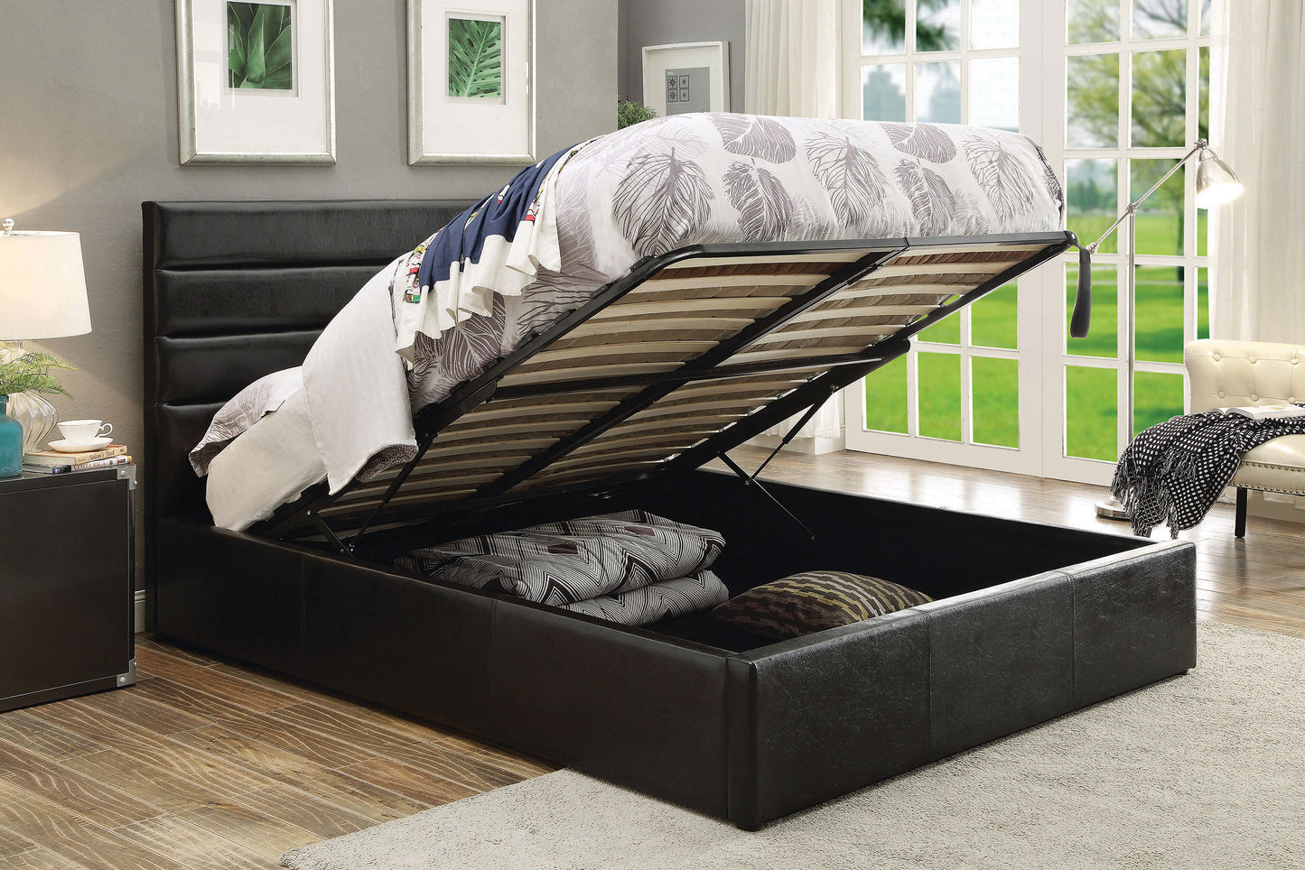 full storage bed