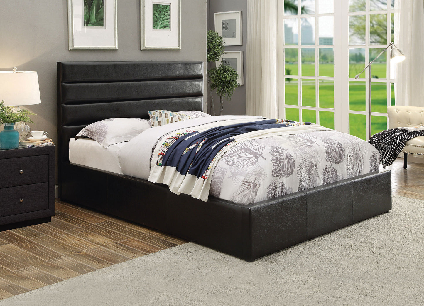 eastern king storage bed