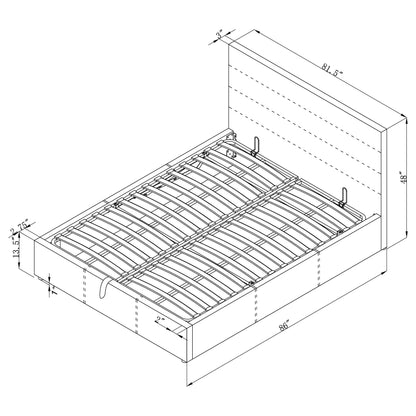 Eastern King Storage Bed